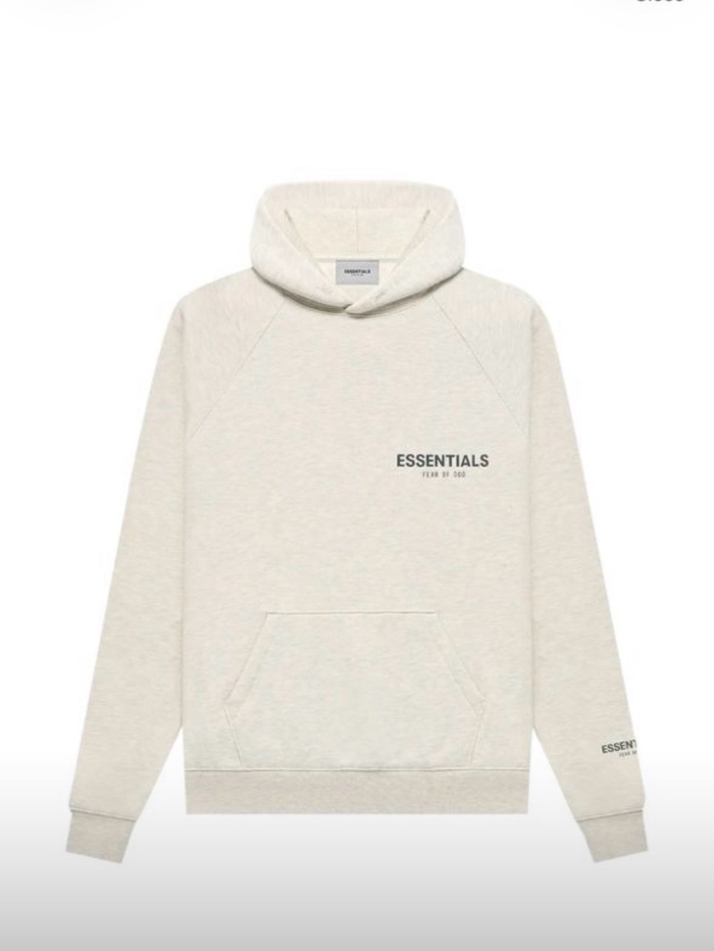Essentials Men’s light otm S21Logo Pullover Hoodie